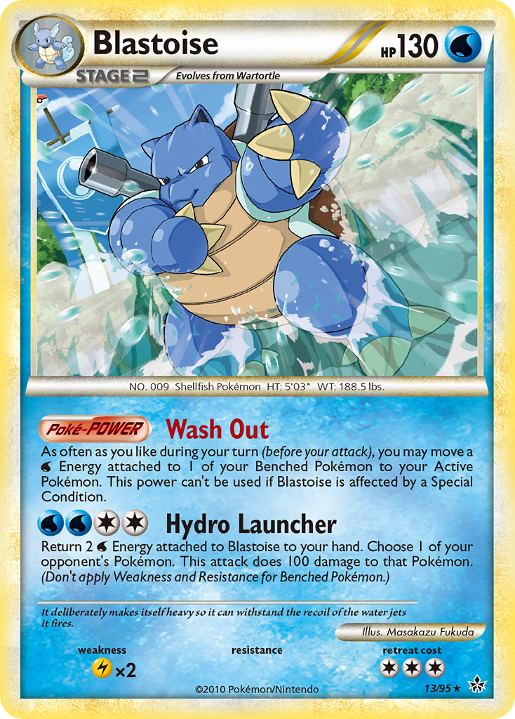 Blastoise #013 Unleashed (EN)
