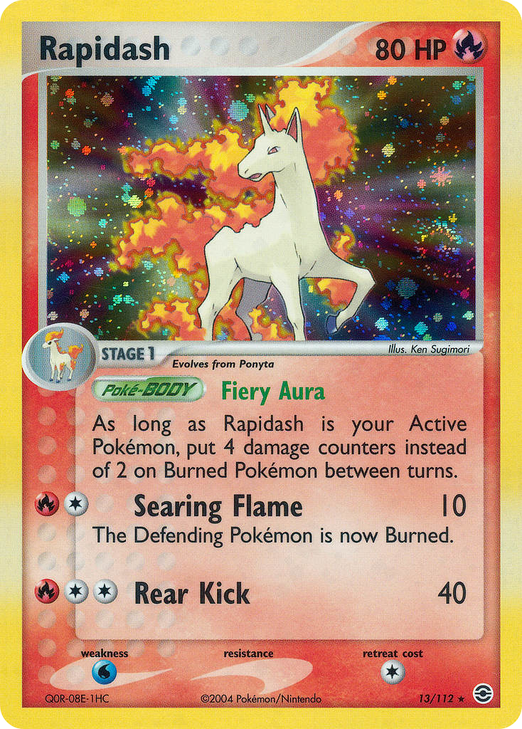 Rapidash #013 FireRed & LeafGreen (EN)