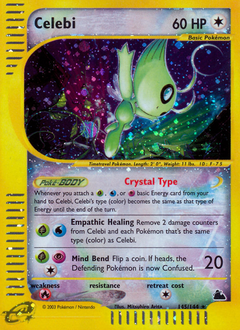 Celebi Crystal #145 Skyridge (EN)