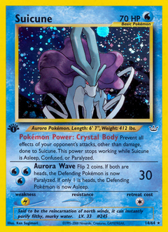 Suicune #014 Neo Revelation 1st Ed (EN)