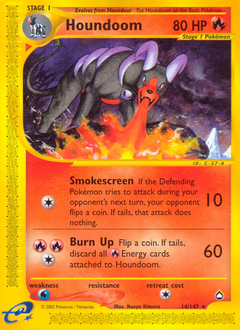 Houndoom #123 Aquapolis (EN)