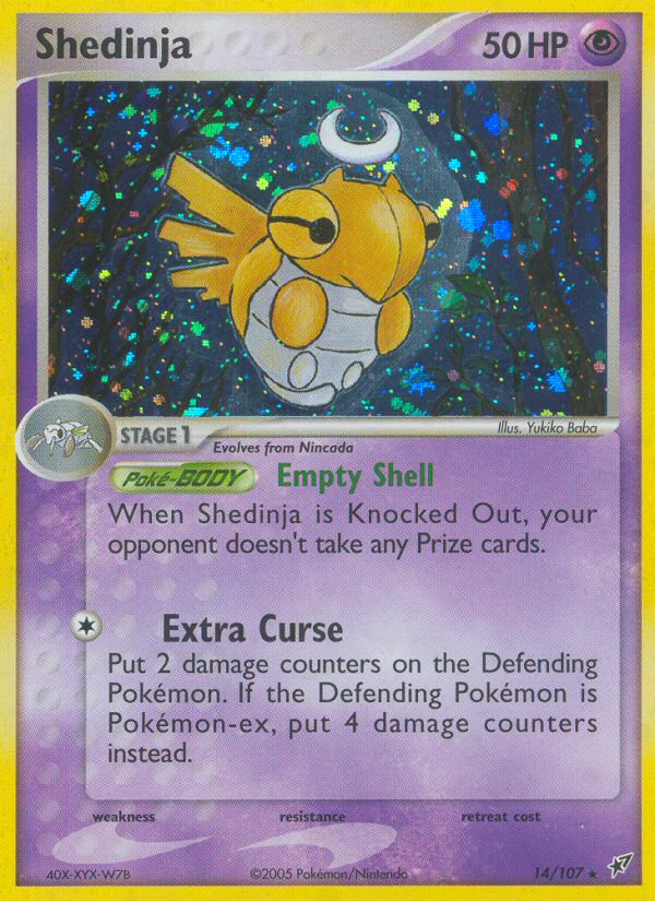 Shedinja #014 Deoxys (EN)