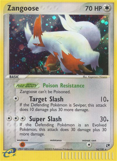 Zangoose #014 Sandstorm (EN)