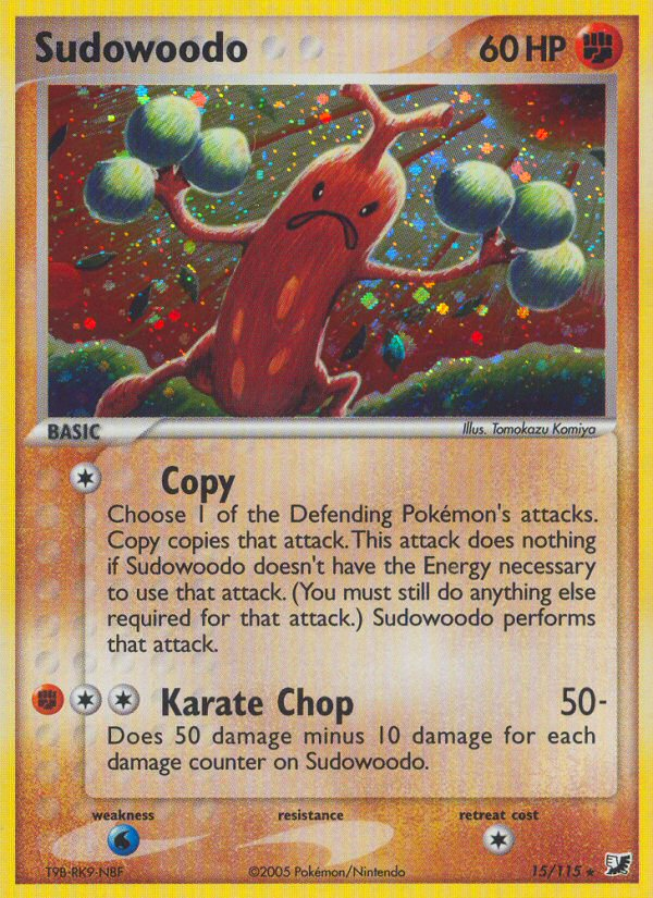 Sudowoodo #015 Unseen Forces (EN)
