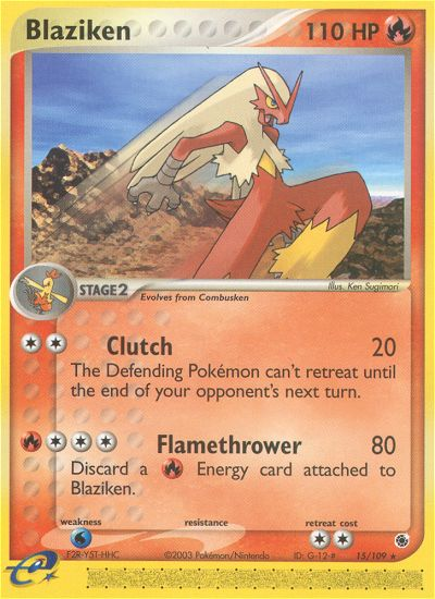 Blaziken #015 Ruby & Sapphire (EN)