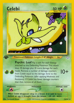 Celebi #016 Neo Revelation 1st Ed (EN)