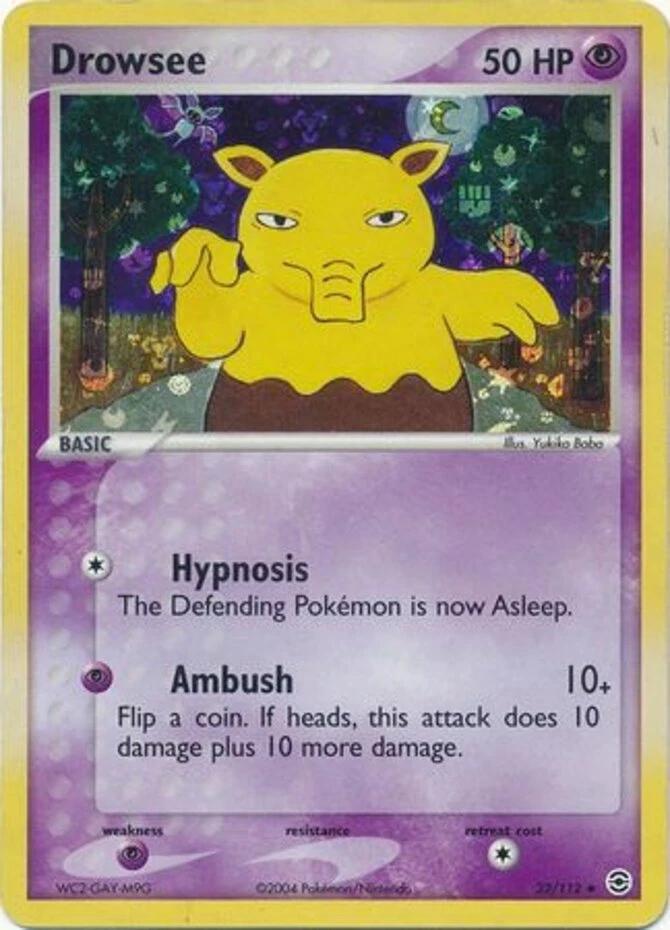 Drowzee (Drowsee) #032 FireRed & LeafGreen (EN)