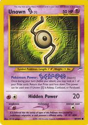 Unown S #087 Neo Destiny (EN)
