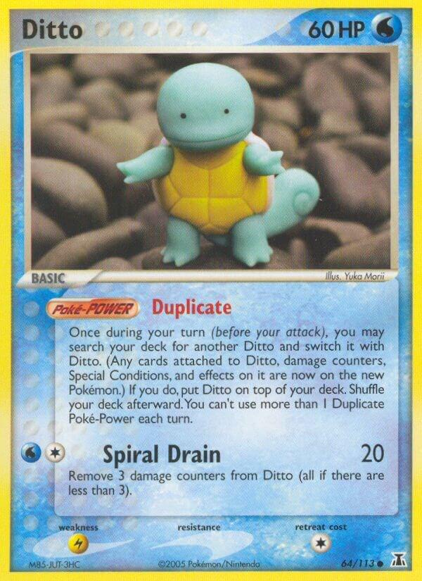 Ditto (Squirtle) #064 Delta Species (EN)