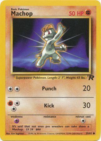 Machop #059 Team Rocket (EN)