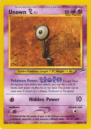 Unown L #086 Neo Destiny (EN)