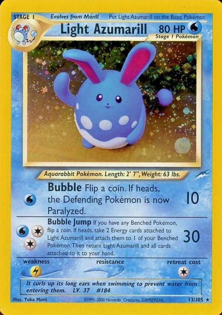 Light Azumarill #013 Neo Destiny (EN)