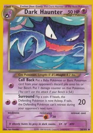 Dark Haunter #036 Neo Destiny (EN)