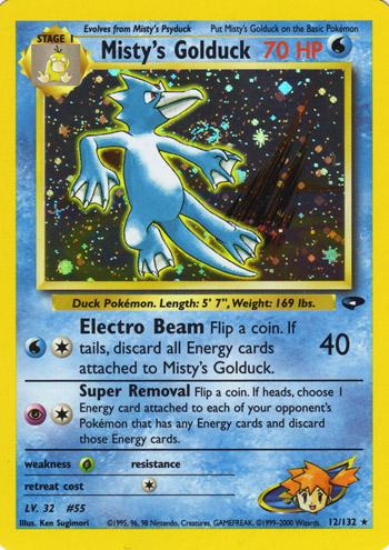 Misty's Golduck #012 Gym Challenge (EN)