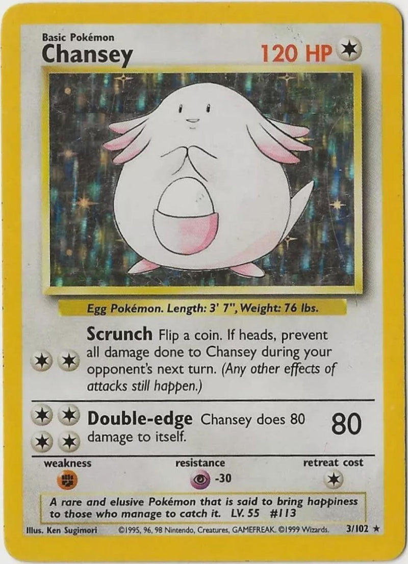 Chansey #003 Base Set (ES)