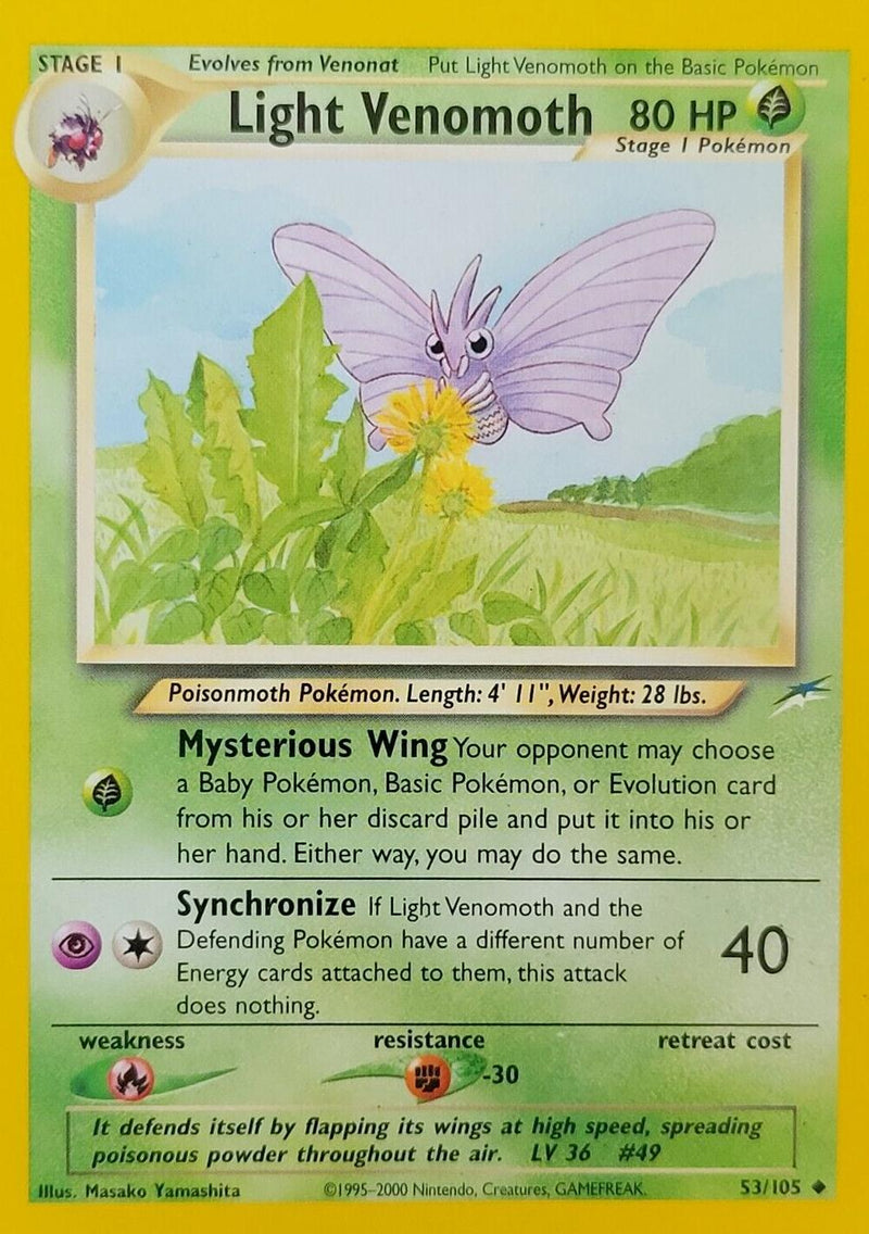 Light Venomoth #053 Neo Destiny (EN)