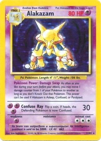 Alakazam #001 Base Set (ES)