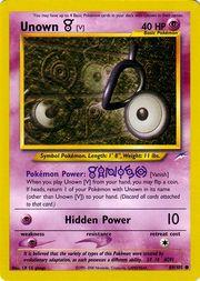 Unown V #089 Neo Destiny (EN)