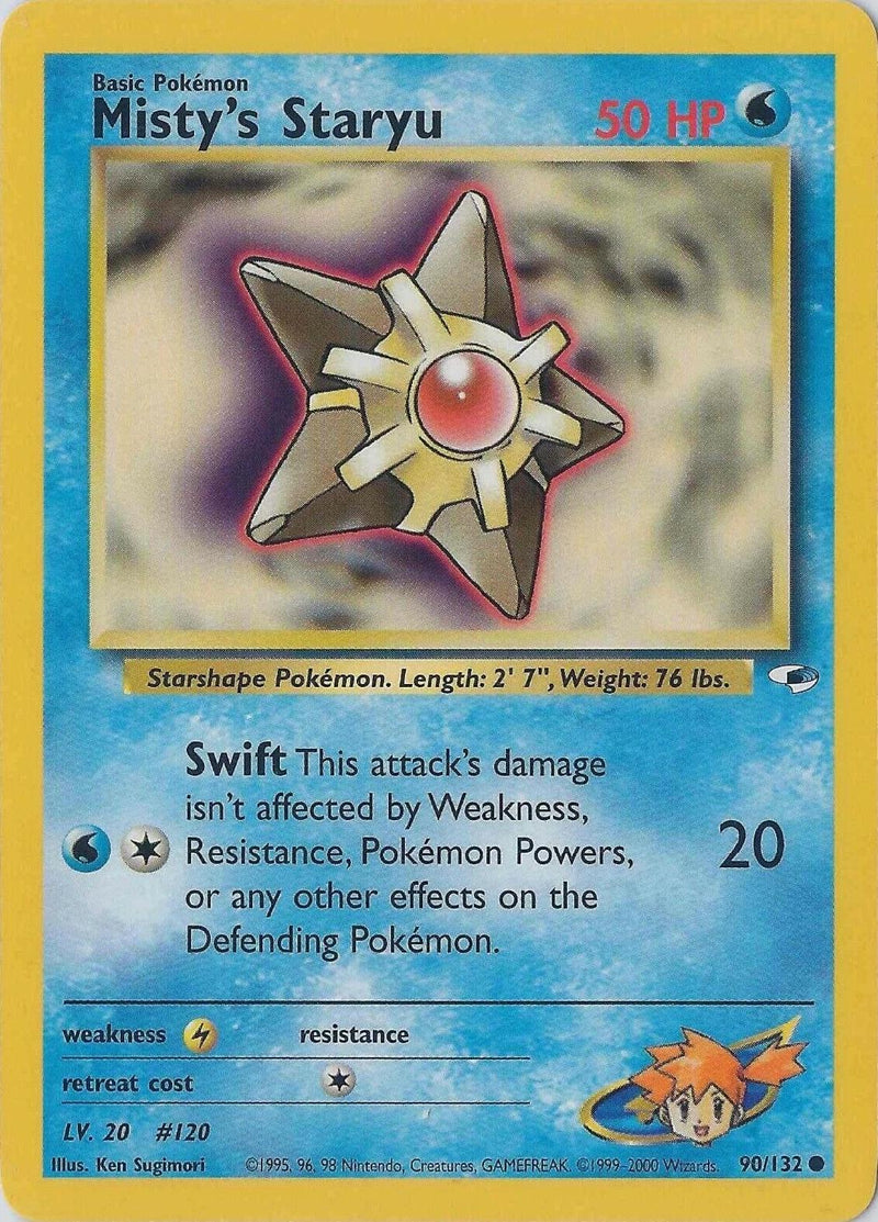 Misty's Staryu #090 Gym Heroes (EN)