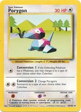 Porygon #039 Base Set (EN)
