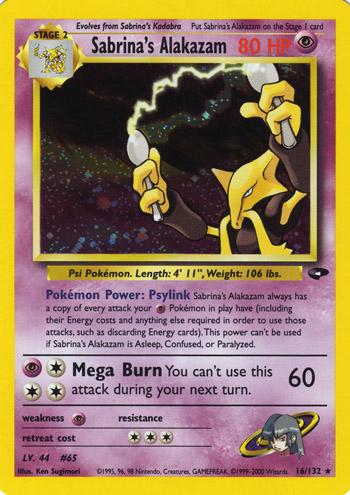 Sabrina's Alakazam #016 Gym Challenge (EN)