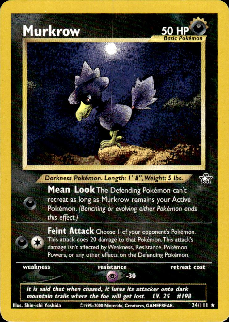 Murkrow #024 Neo Genesis (EN)