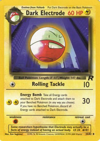 Dark Electrode #034 Team Rocket (EN)
