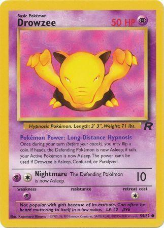 Drowzee #054 Team Rocket (EN)
