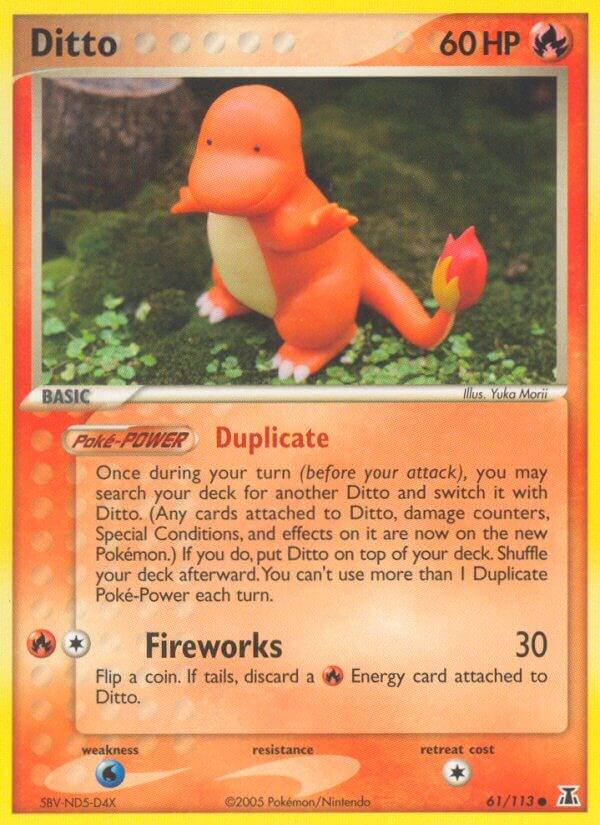 Ditto (Charmander) #061 Delta Species (EN)