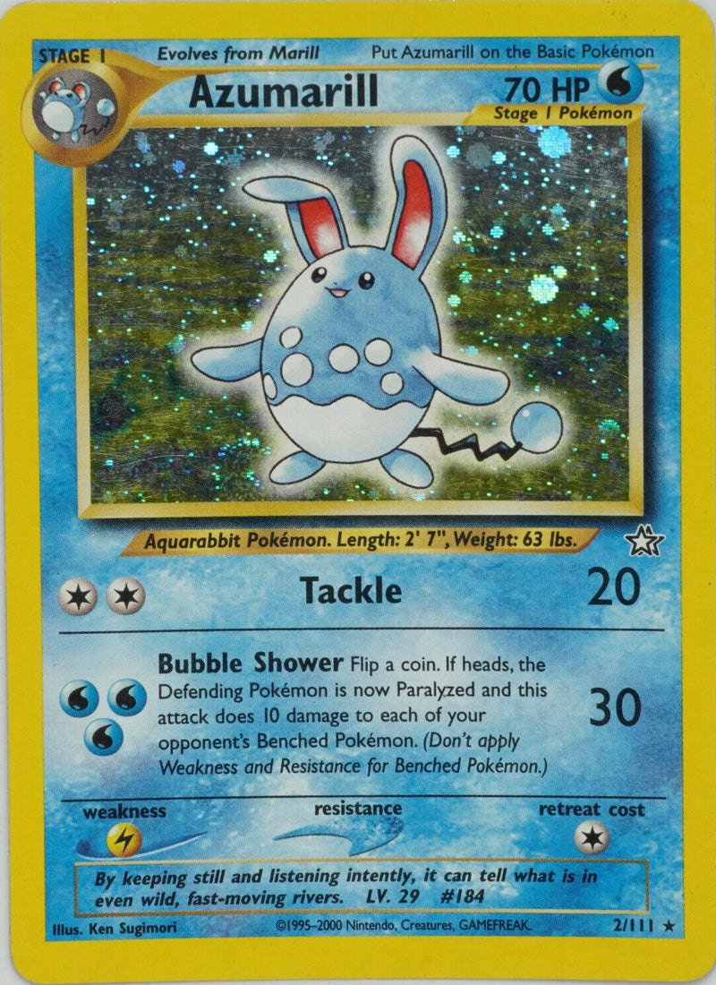 Azumarill #002 Neo Genesis (EN)