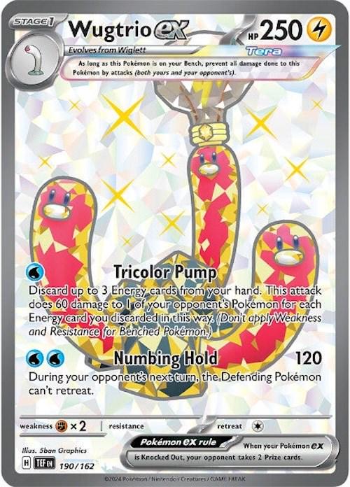 Wugtrio Ex #190 Temporal Forces (EN)