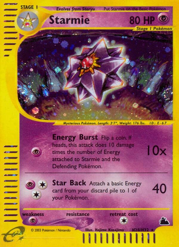 Starmie #H28 Skyridge (EN)