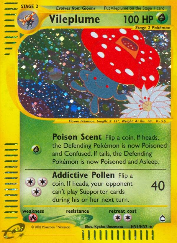 Vileplume #H31 Aquapolis (EN)