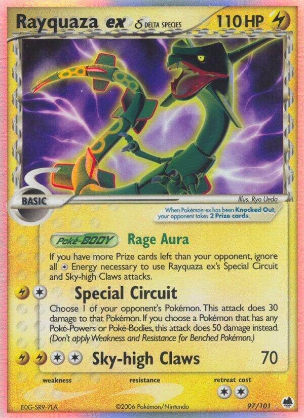 Rayquaza Ex #097 Dragon Frontiers (EN)