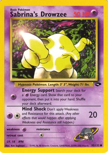 Sabrina's Drowzee #095 Gym Challenge (EN)