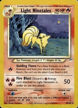 Light Ninetales #050 Neo Destiny (EN)