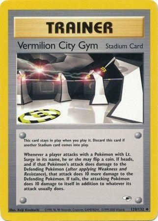 Vermilion City Gym #120 Gym Heroes (EN)