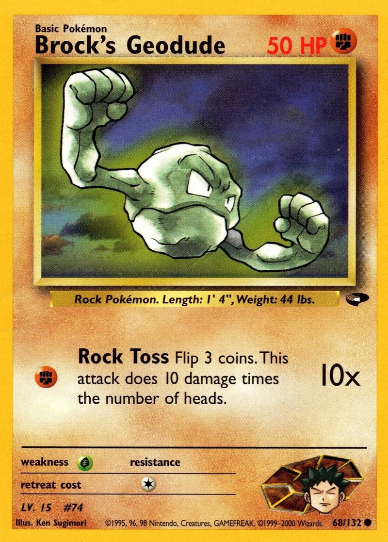Brock's Geodude #068 Gym Challenge (EN)