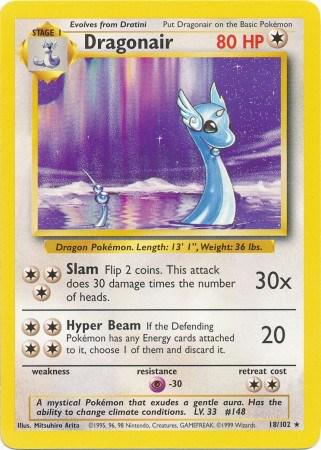 Dragonair #018 Base Set (EN)