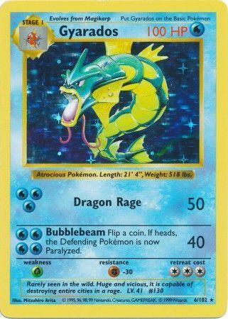 Gyarados #006 Base Set Shadowless (EN)