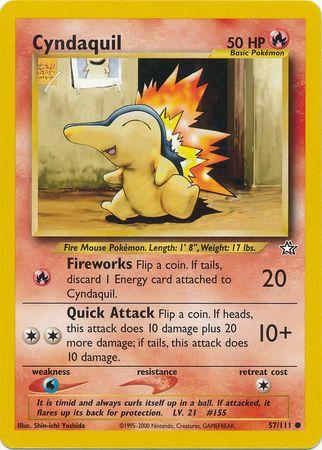 Cyndaquil #057 Neo Genesis (EN)