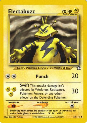 Electabuzz #033 Neo Genesis (EN)