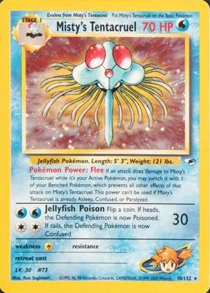 Misty's Tentacruel #010 Gym Heroes (EN)