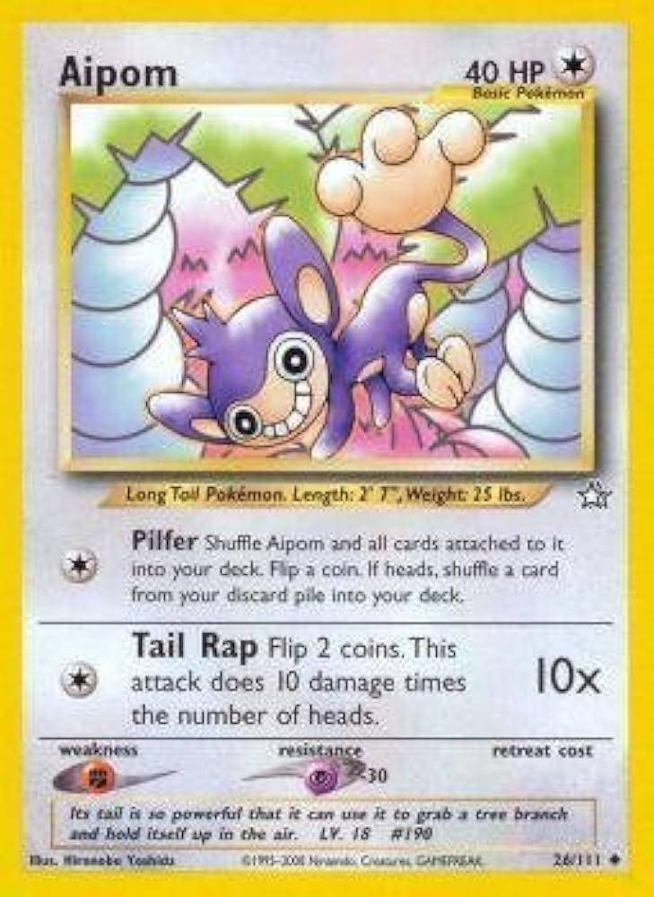 Aipom #026 Neo Genesis (EN)