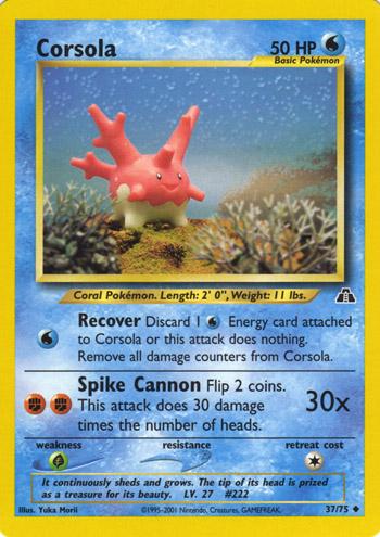 Corsola #037 Neo Discovery (EN)