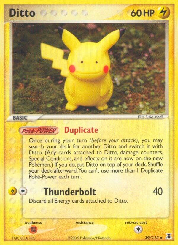 Ditto (Pikachu) #039 Delta Species (EN)