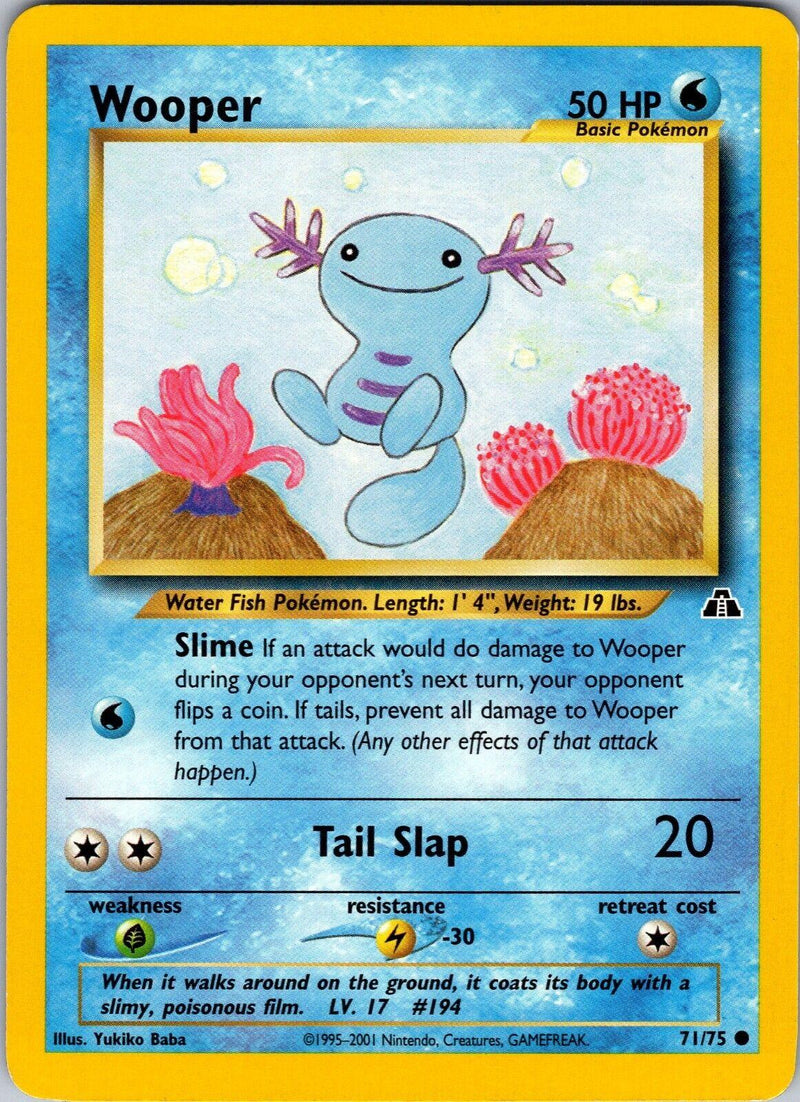 Wooper #071 Neo Discovery (EN)