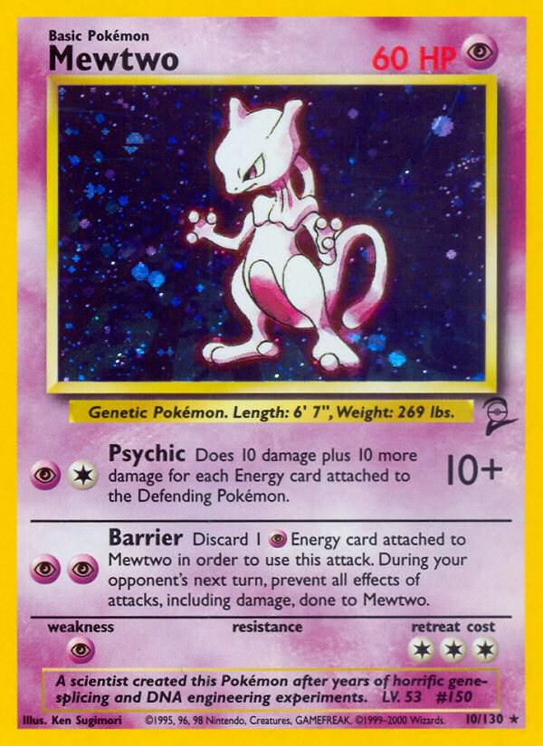 Mewtwo  #010 Base Set 2 (EN)