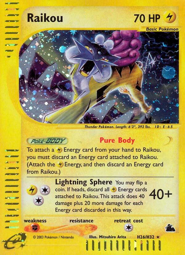 Raikou #H26 Skyridge (EN)