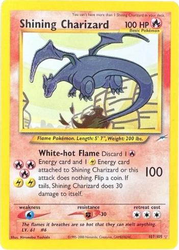 Shining Charizard #107 Neo Destiny (EN)